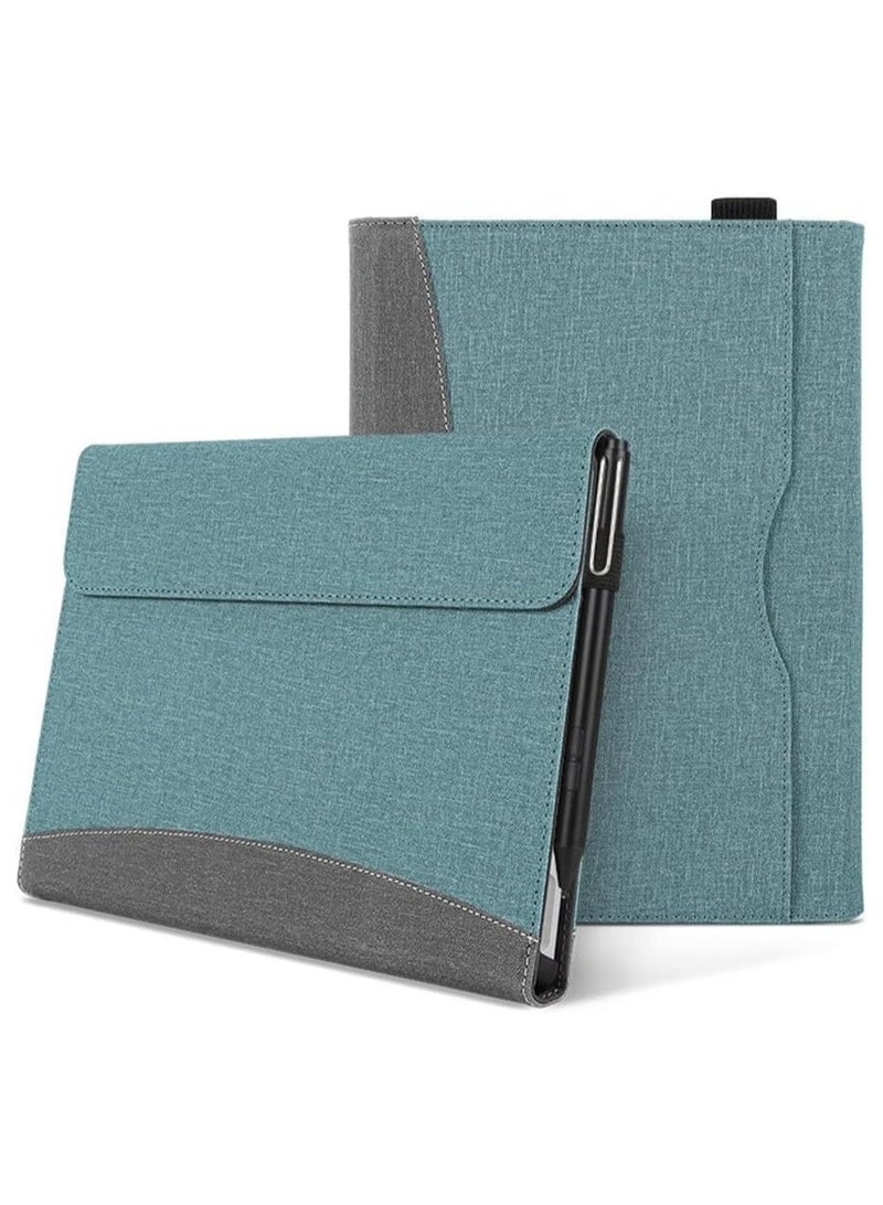 تابلت Microsoft Surface Pro 11 (2024) بحجم 13 بوصة، غلاف حقيبة لحماية Surface Pro 11 مع حافظة جلدية PU تدعم الوقوف. - Image 1
